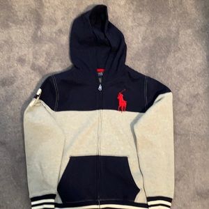 Boys Zip Front Hoodie